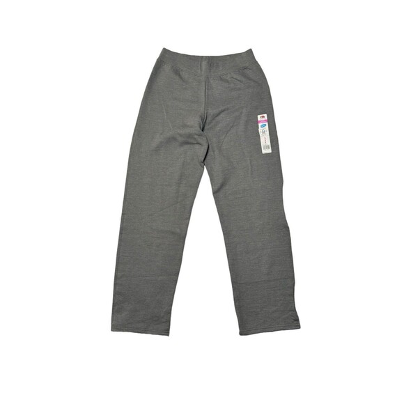 New- Fruit Of The Loom Ladies Small Sweatpants Gray Straight Leg EverSoft Cotton - Picture 1 of 11